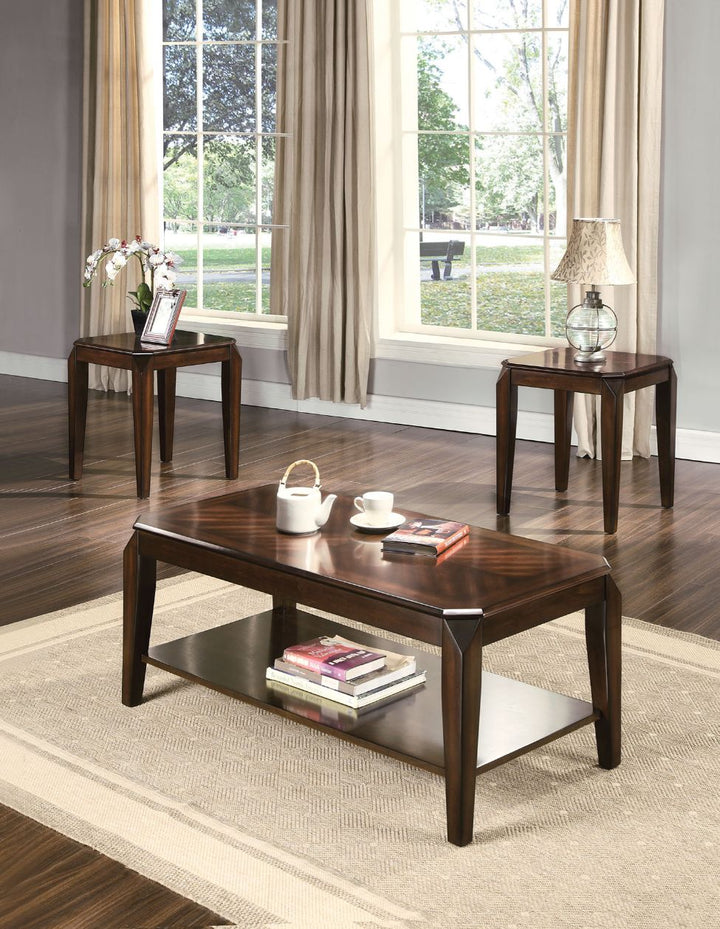 ACME Docila Walnut Coffee Table Model 80655 - MONAVILLA