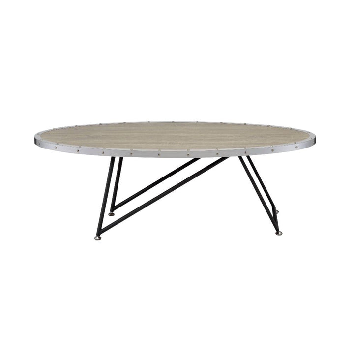 ACME Allis Weathered Gray Oak Coffee Table Model 81730 - MONAVILLA