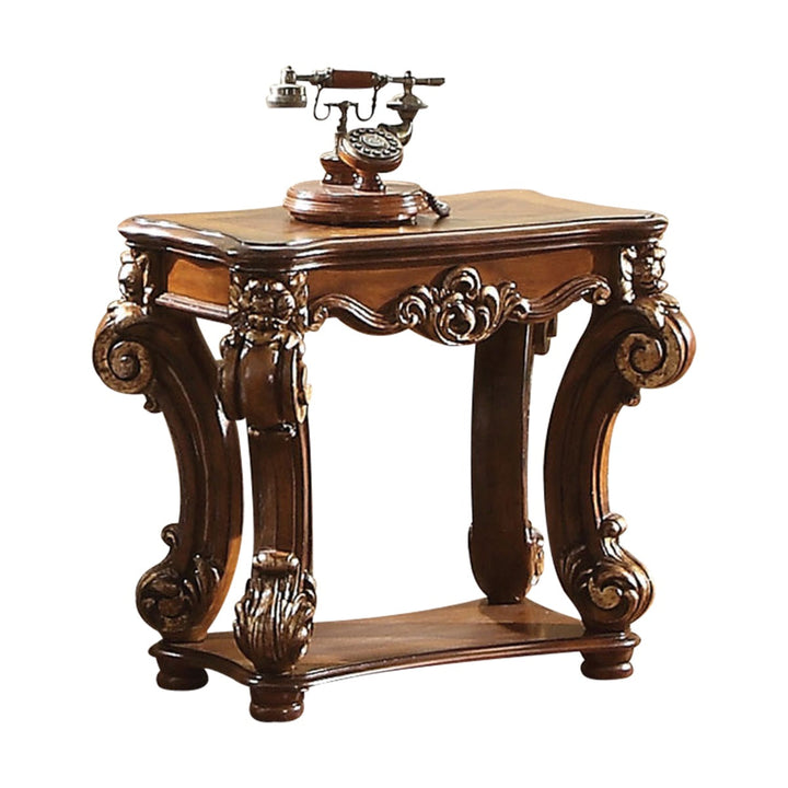 ACME Vendome Cherry Accent Table Model 82003 - MONAVILLA
