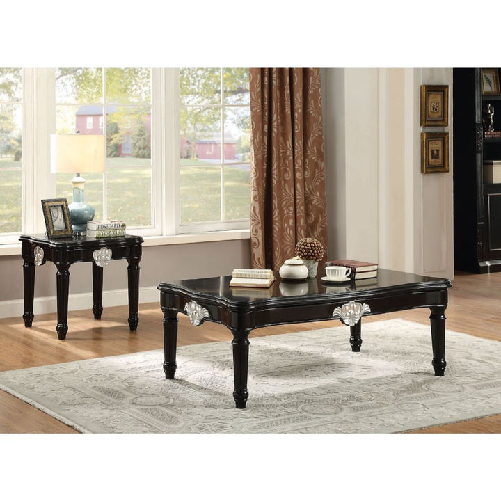 ACME Ernestine Black End Table Model 82112 - MONAVILLA