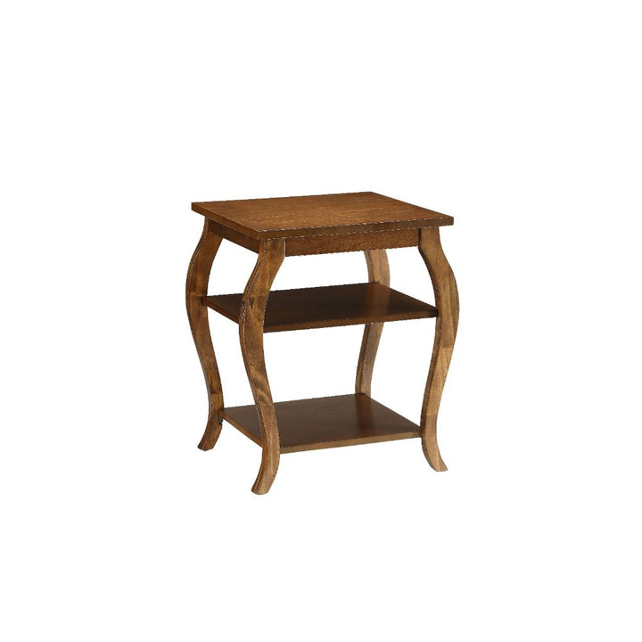 ACME Becci Walnut End Table Model 82830 - MONAVILLA