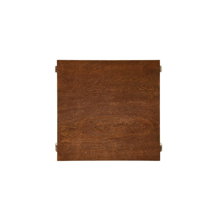 ACME Becci Walnut End Table Model 82830 - MONAVILLA