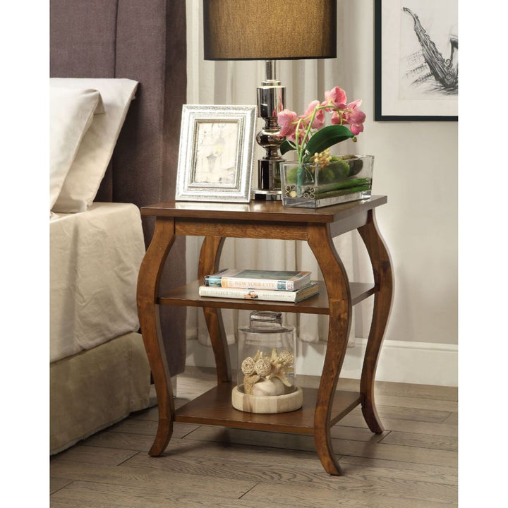 ACME Becci Walnut End Table Model 82830 - MONAVILLA