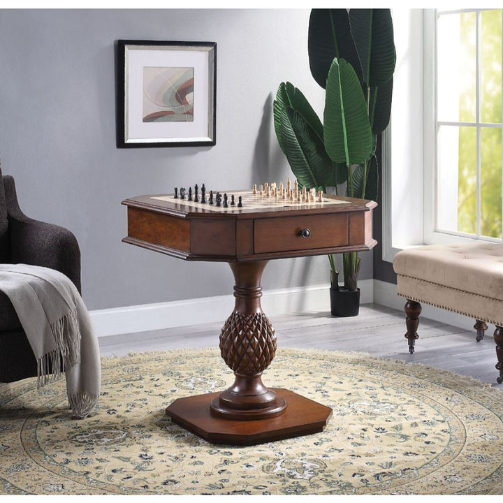 ACME Bishop II Cherry Gaming Table Model 82847 - MONAVILLA