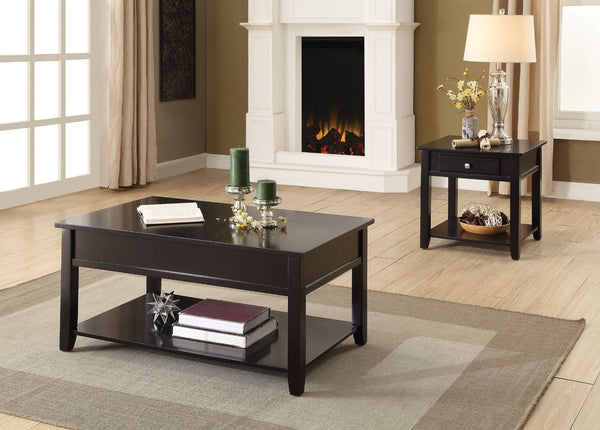 ACME Malachi Black Coffee Table Model 82950 - MONAVILLA