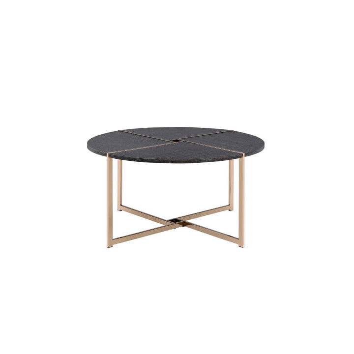 ACME Bromia Black & Champagne Coffee Table Model 83005 - MONAVILLA