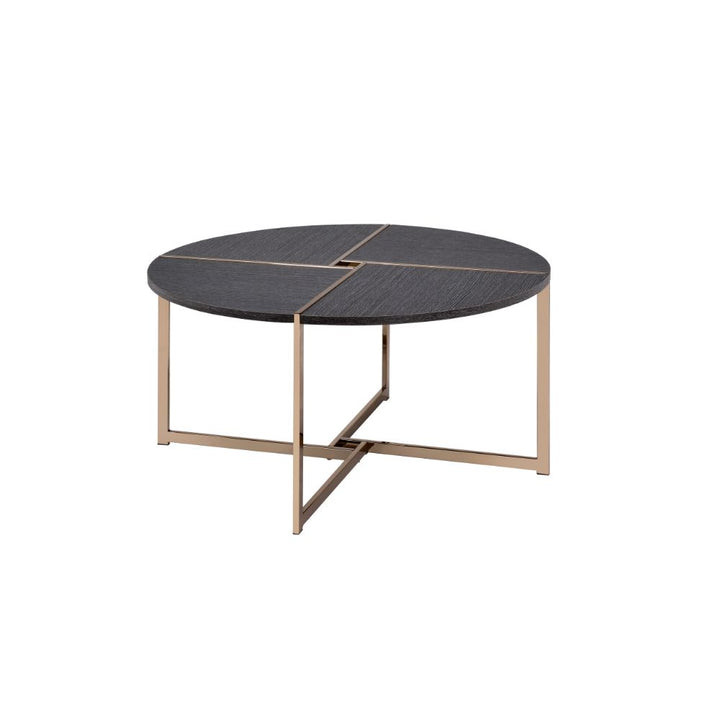 ACME Bromia Black & Champagne Coffee Table Model 83005 - MONAVILLA