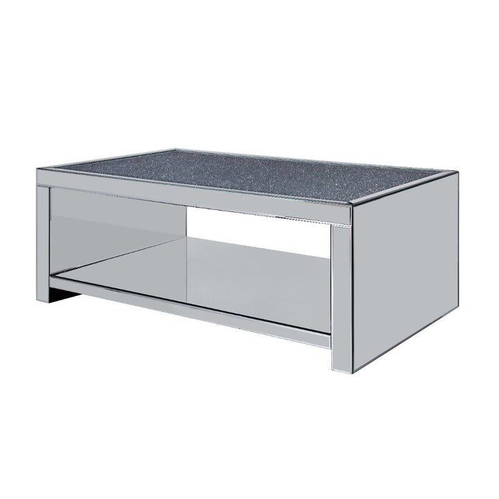 ACME Malish Mirrored Coffee Table Model 83580 - MONAVILLA