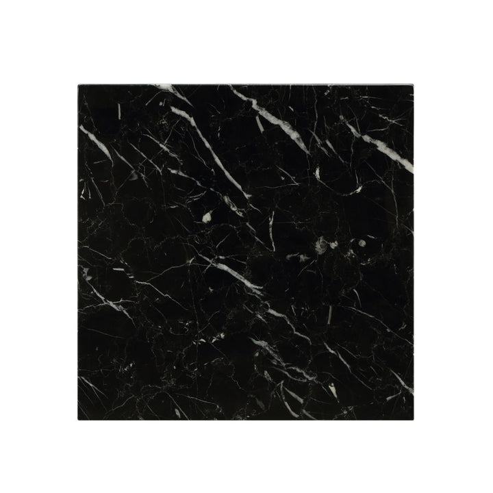 ACME Telestis Black Marble & Gold End Table Model 84507 - MONAVILLA
