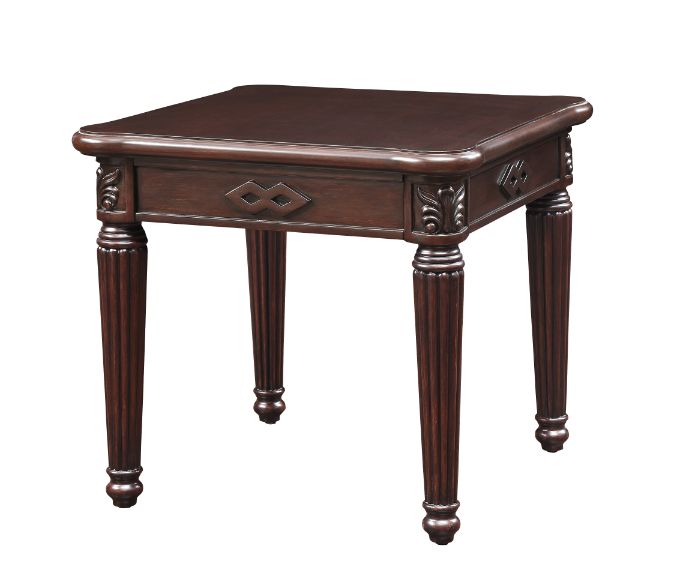 ACME Chateau De Ville Espresso Finish End Table Model 88267 - MONAVILLA