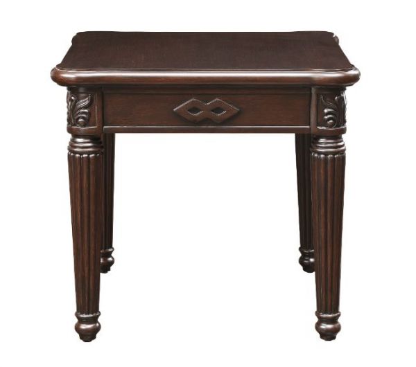 ACME Chateau De Ville Espresso Finish End Table Model 88267 - MONAVILLA