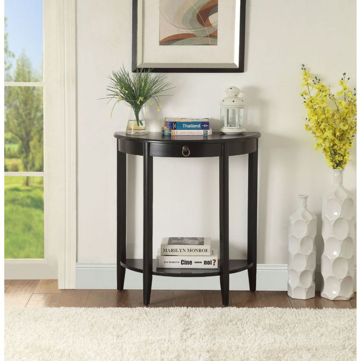 ACME Justino II Black Accent Table Model 90163 - MONAVILLA