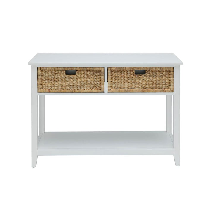 ACME Flavius White Accent Table Model 90262 - MONAVILLA