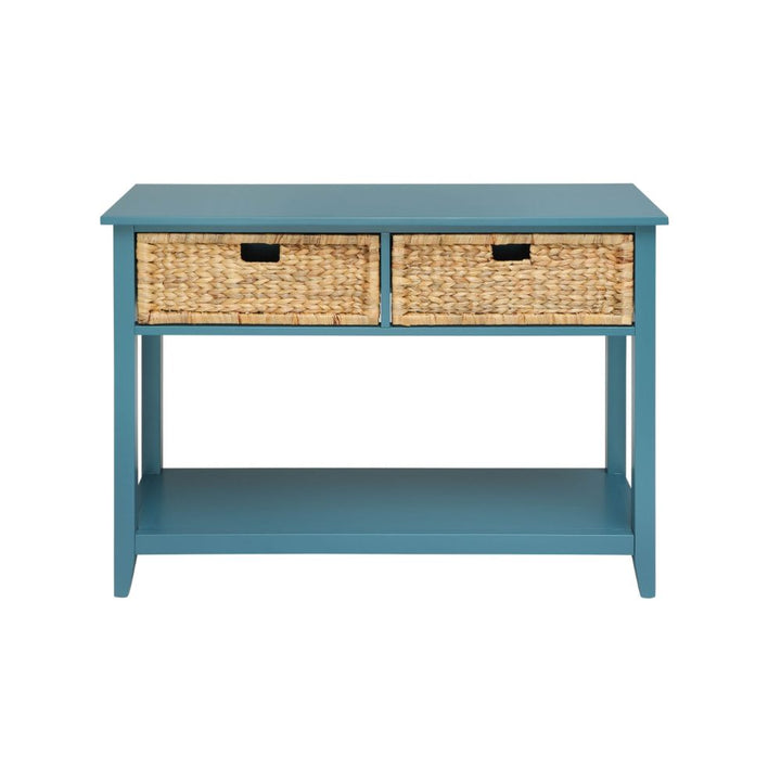 ACME Flavius Teal Accent Table Model 90266 - MONAVILLA