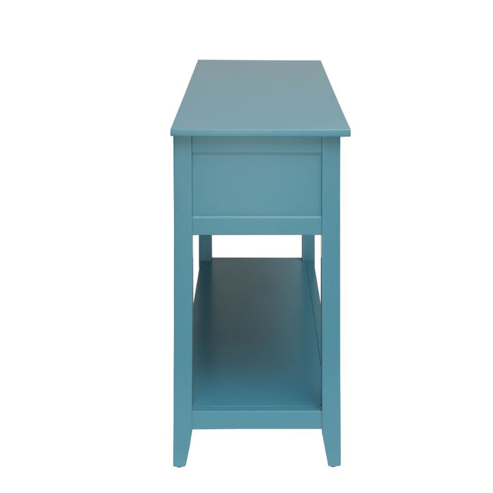 ACME Flavius Teal Accent Table Model 90266 - MONAVILLA