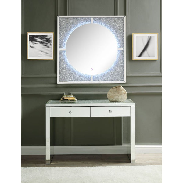ACME Nowles Mirrored & Faux Stones Wall Decor Model 97592 - MONAVILLA