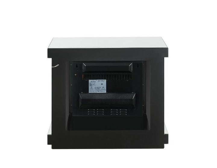 ACME Noralie LED, Mirrored & Faux Diamonds Fireplace Model 90864 - MONAVILLA