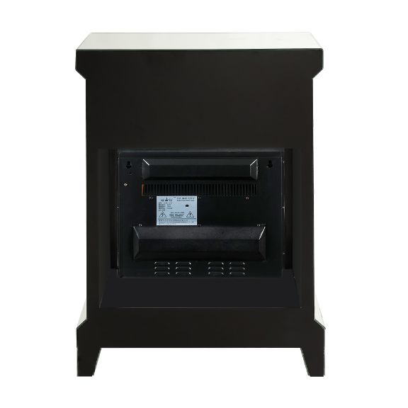 ACME Noralie Mirrored & Faux Diamonds Fireplace Model 90866 - MONAVILLA