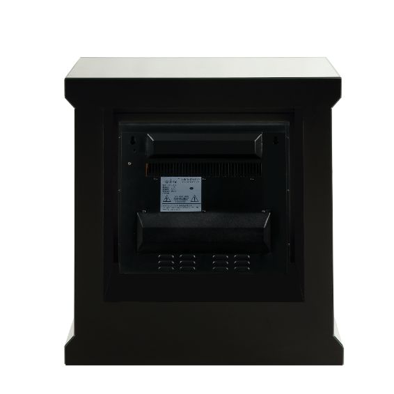 ACME Noralie Mirrored & Faux Diamonds Fireplace Model 90868 - MONAVILLA
