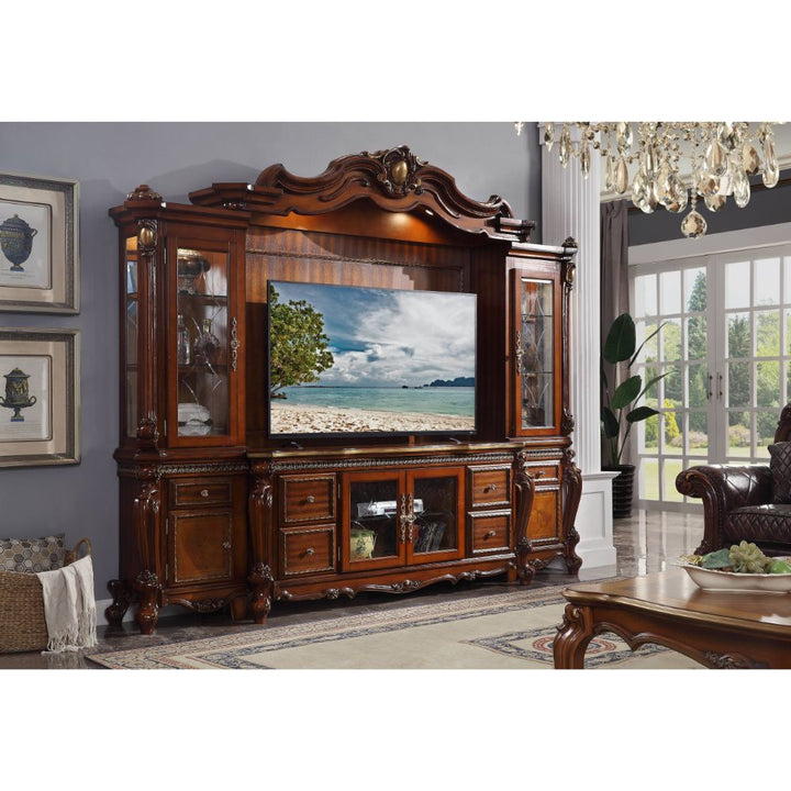 ACME Picardy Honey Oak Entertainment Center Model 91520 - MONAVILLA