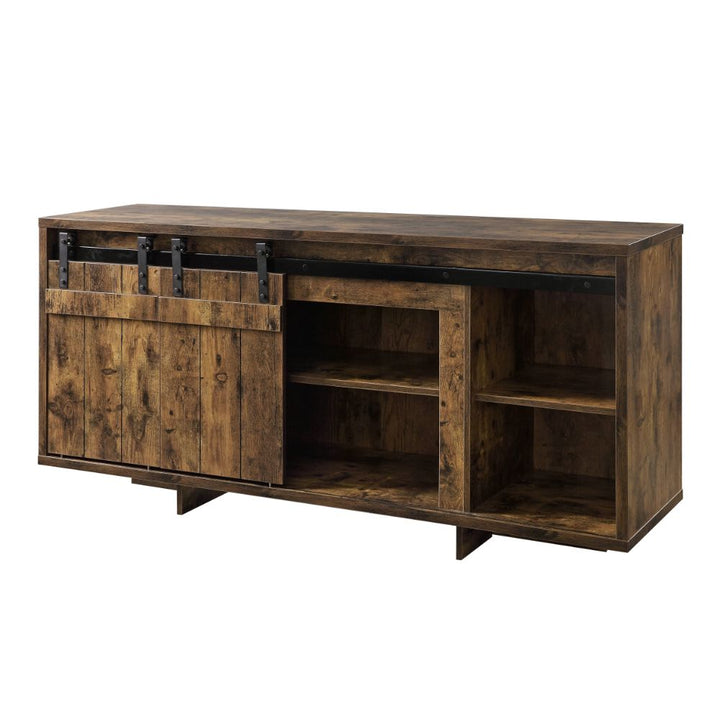ACME Bellarosa Rustic Oak TV Stand Model 91610 - MONAVILLA