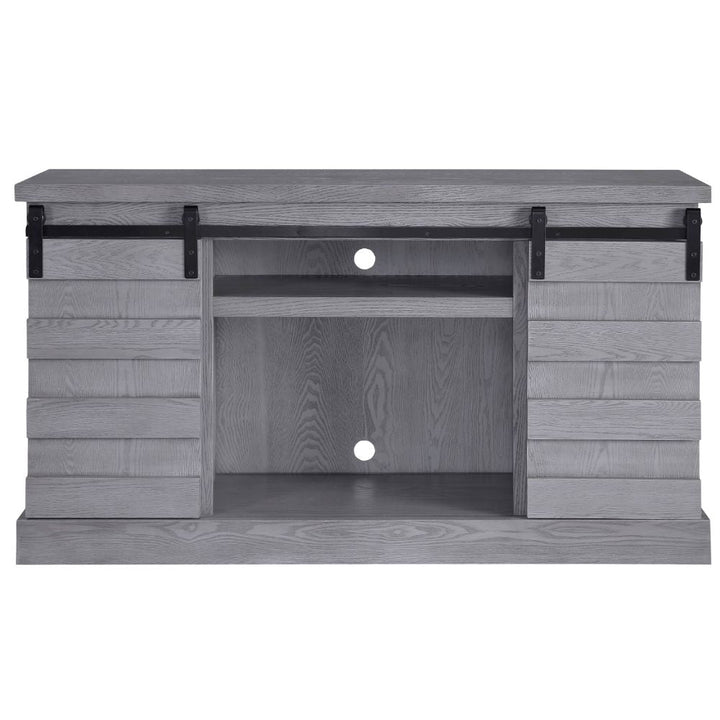ACME Amrita Gray Oak TV Stand Model 91616 - MONAVILLA