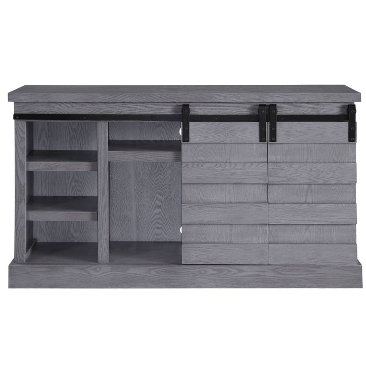 ACME Amrita Gray Oak TV Stand Model 91616 - MONAVILLA
