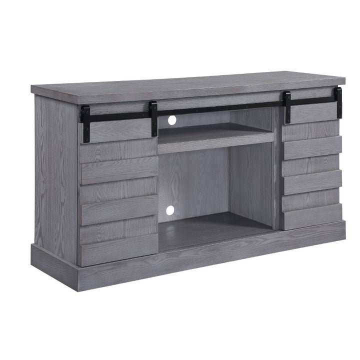ACME Amrita Gray Oak TV Stand Model 91616 - MONAVILLA