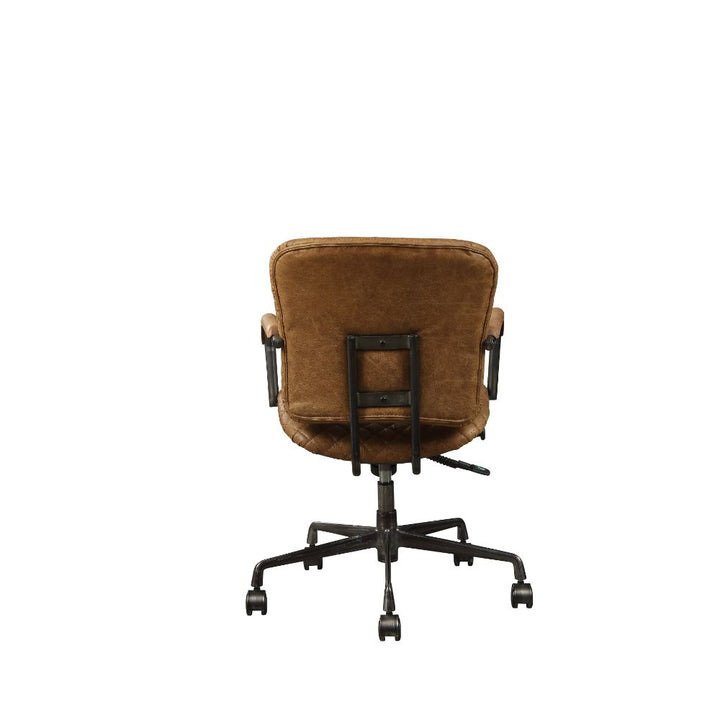 ACME Josi Coffee Top Grain Leather Executive Office Chair Model 92029 - MONAVILLA