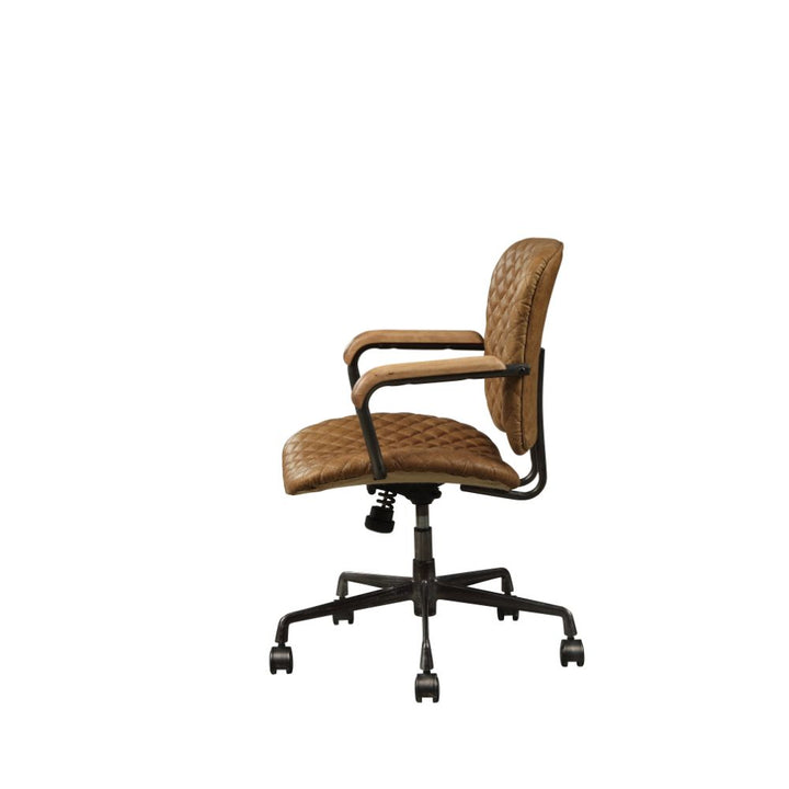 ACME Josi Coffee Top Grain Leather Executive Office Chair Model 92029 - MONAVILLA