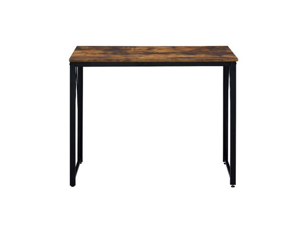 ACME Zaidin Weathered Oak & Black Finish Writing Desk Model 92600 - MONAVILLA