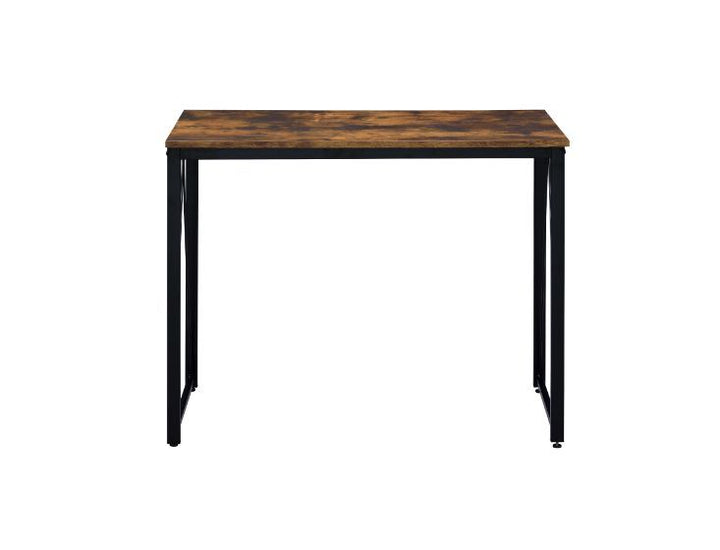ACME Zaidin Weathered Oak & Black Finish Writing Desk Model 92600 - MONAVILLA