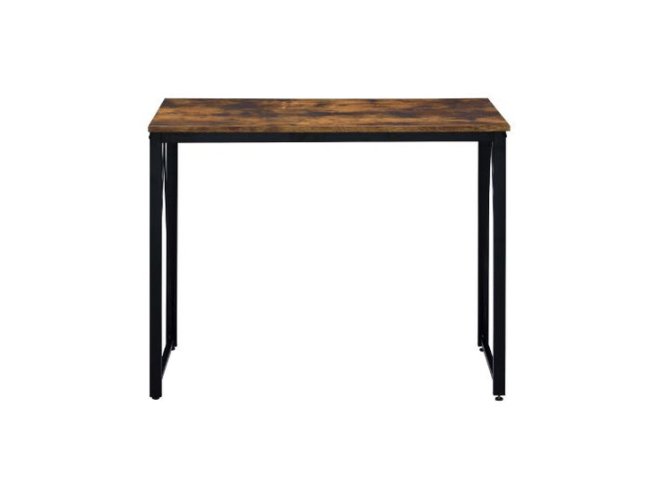 ACME Zaidin Weathered Oak & Black Finish Writing Desk Model 92600 - MONAVILLA