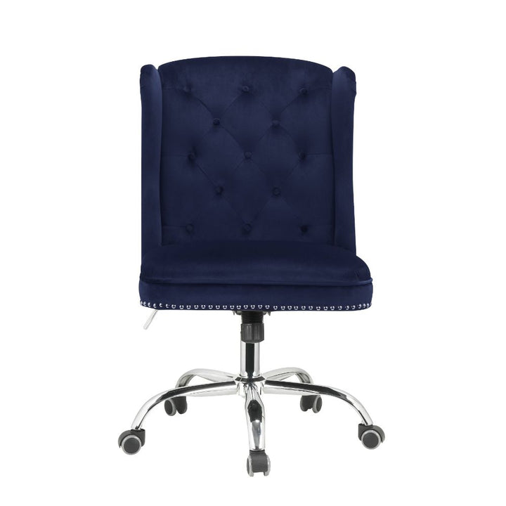ACME Jamesia Midnight Blue Velvet Office Chair Model 92665 - MONAVILLA