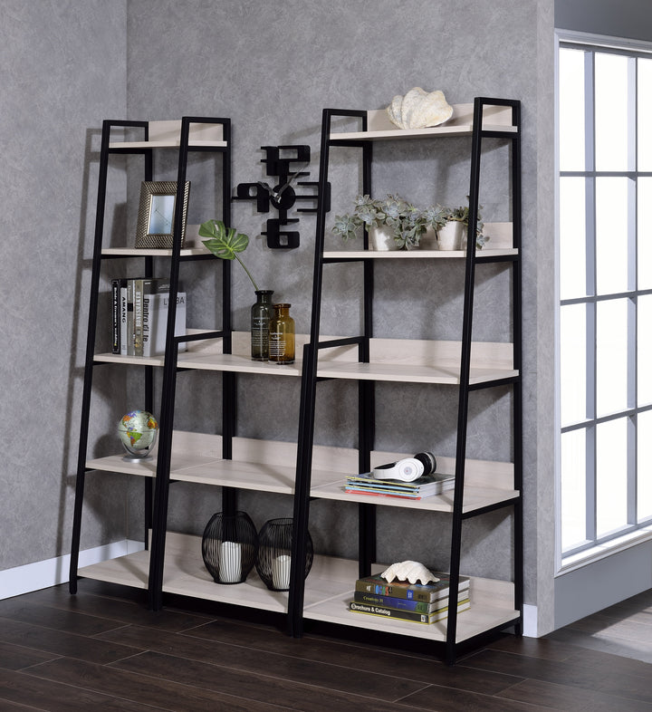 ACME Wendral Natural & Black Bookshelf Model 92672 - MONAVILLA