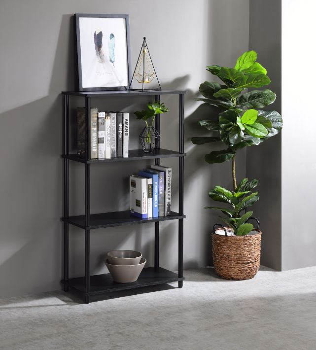 ACME Nypho Black Finish Bookshelf Model 92739 - MONAVILLA
