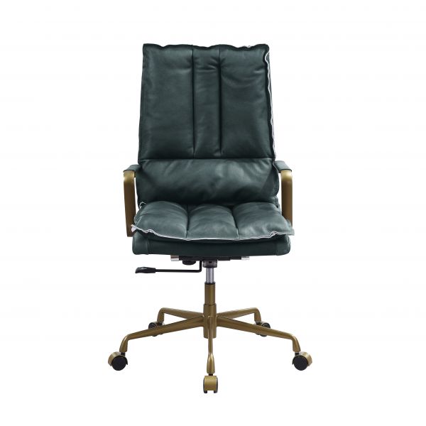 ACME Tinzud Dark Green Finish Office Chair Model 93166 - MONAVILLA