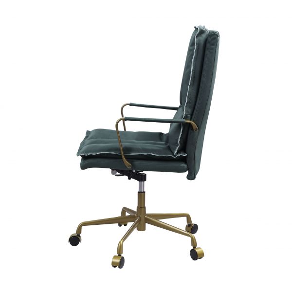 ACME Tinzud Dark Green Finish Office Chair Model 93166 - MONAVILLA