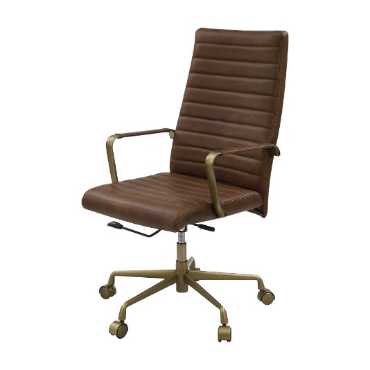 ACME Duralo Saturn Leather Office Chair Model 93167 - MONAVILLA