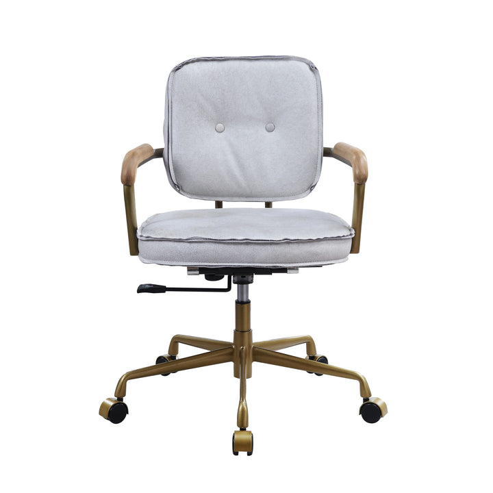 ACME Siecross Vintage White Finish Office Chair Model 93172 - MONAVILLA