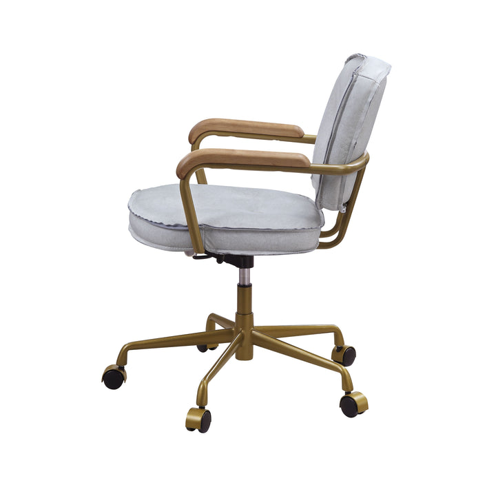 ACME Siecross Vintage White Finish Office Chair Model 93172 - MONAVILLA
