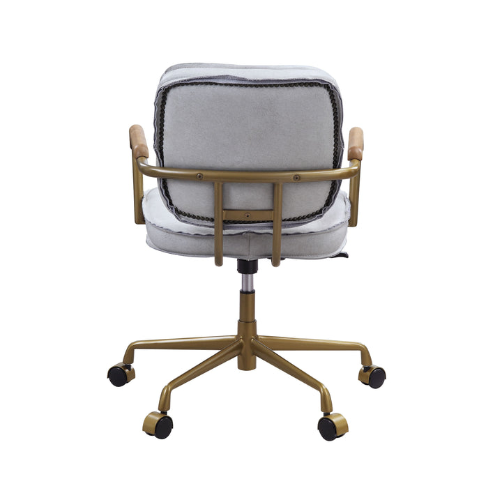 ACME Siecross Vintage White Finish Office Chair Model 93172 - MONAVILLA
