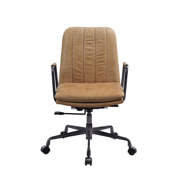 ACME Eclarn Rum Finish Office Chair Model 93174 - MONAVILLA