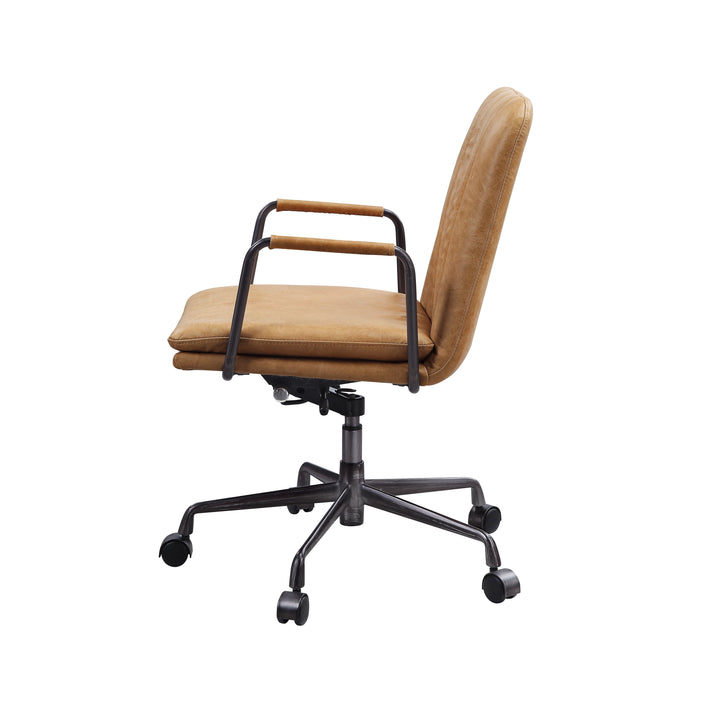 ACME Eclarn Rum Finish Office Chair Model 93174 - MONAVILLA
