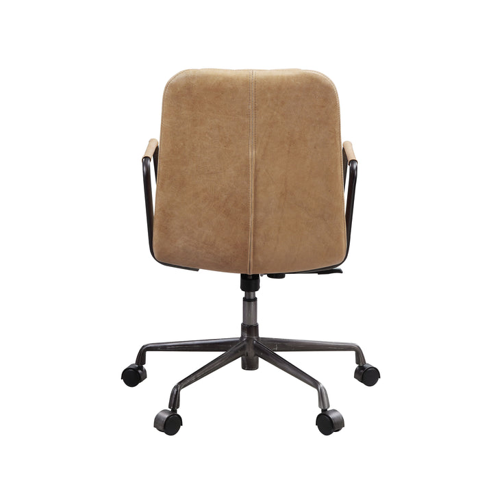 ACME Eclarn Rum Finish Office Chair Model 93174 - MONAVILLA