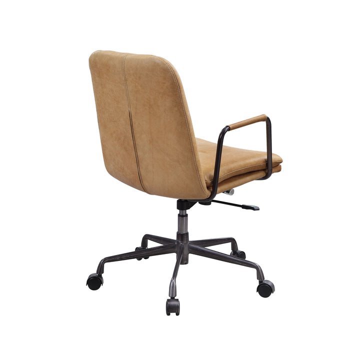 ACME Eclarn Rum Finish Office Chair Model 93174 - MONAVILLA
