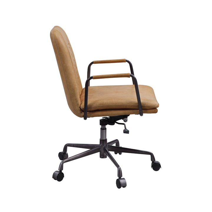 ACME Eclarn Rum Finish Office Chair Model 93174 - MONAVILLA