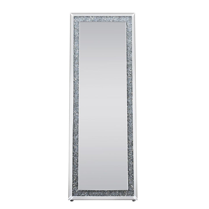 ACME Noralie Mirrored & Faux Diamonds Accent Mirror Model 97156 - MONAVILLA