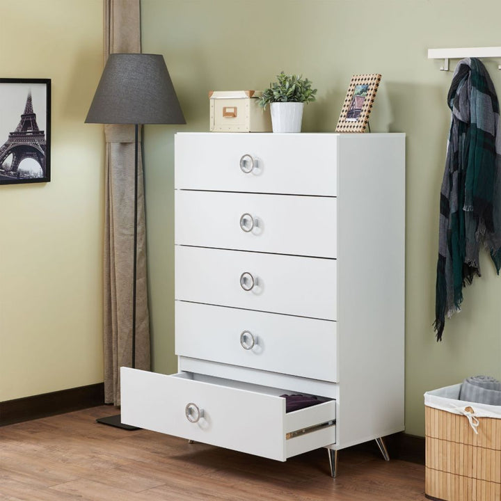 ACME Elms White Chest Model 97370 - MONAVILLA