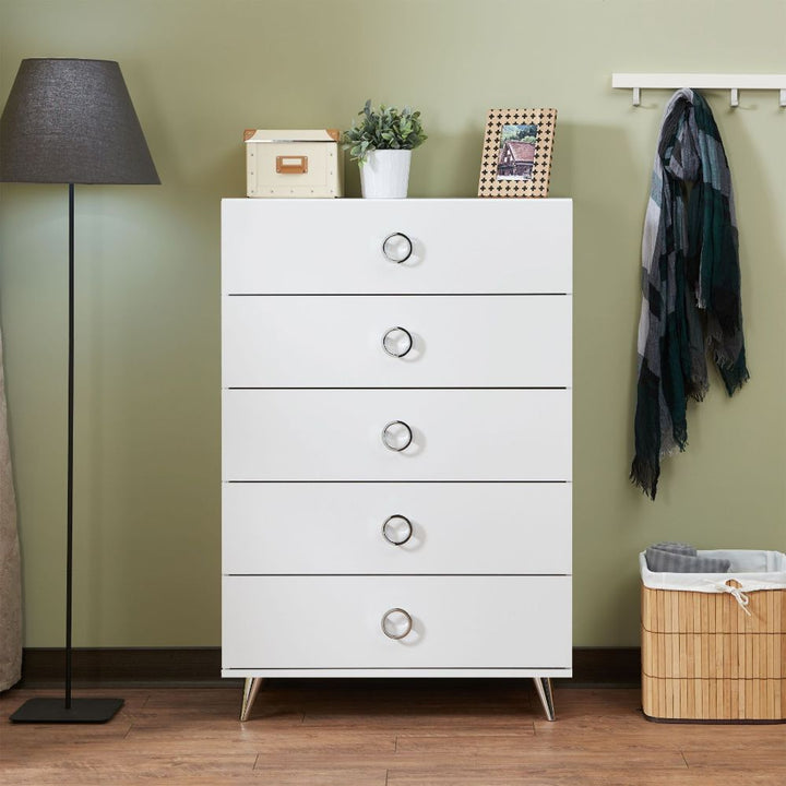 ACME Elms White Chest Model 97370 - MONAVILLA